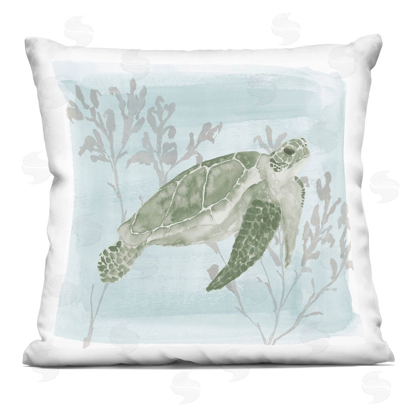 Lucille Price | Sea Turtle Underwater Coral