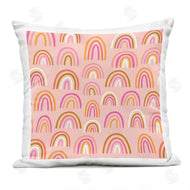 Taylor Shannon Designs | Pink Asymmetrical Rainbows Pattern
