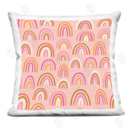 Taylor Shannon Designs | Pink Asymmetrical Rainbows Pattern