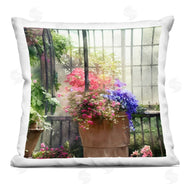 Alpenglow Workshop | Pink Flower Garden Greenhouse
