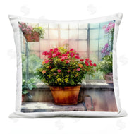 Alpenglow Workshop | Sunlit Greenhouse Flower Garden