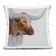Kathy Winkler | Stoic Longhorn Cattle Portrait