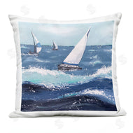 Jade Reynolds | Rough Sea Waves Sailboats Splash