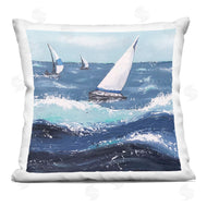 Jade Reynolds | Rough Sea Waves Sailboats Splash
