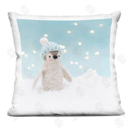 Lemon & Sugar | Winter Snow Scene Penguin