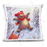 Pip Wilson | Snow Angel Bear Smiling Winter