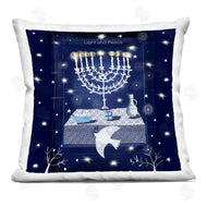 Susse Linton | Light And Peace Hanukkah Menorah