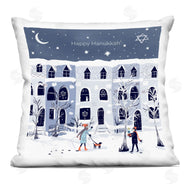 Susse Linton | Happy Hanukkah Winter Neighborhood