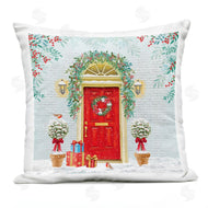 Jane Sunner | Holiday Doorway Snowy Gifts