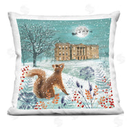 Jane Sunner | Squirrel Watching Santa Overhead