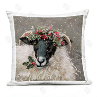 Pip Wilson | Snowy Holiday Sheep Holly