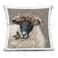 Pip Wilson | Snowy Holiday Sheep Holly
