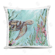 Amanda Hillburn | Underwater Turtle Seaweed Swimming