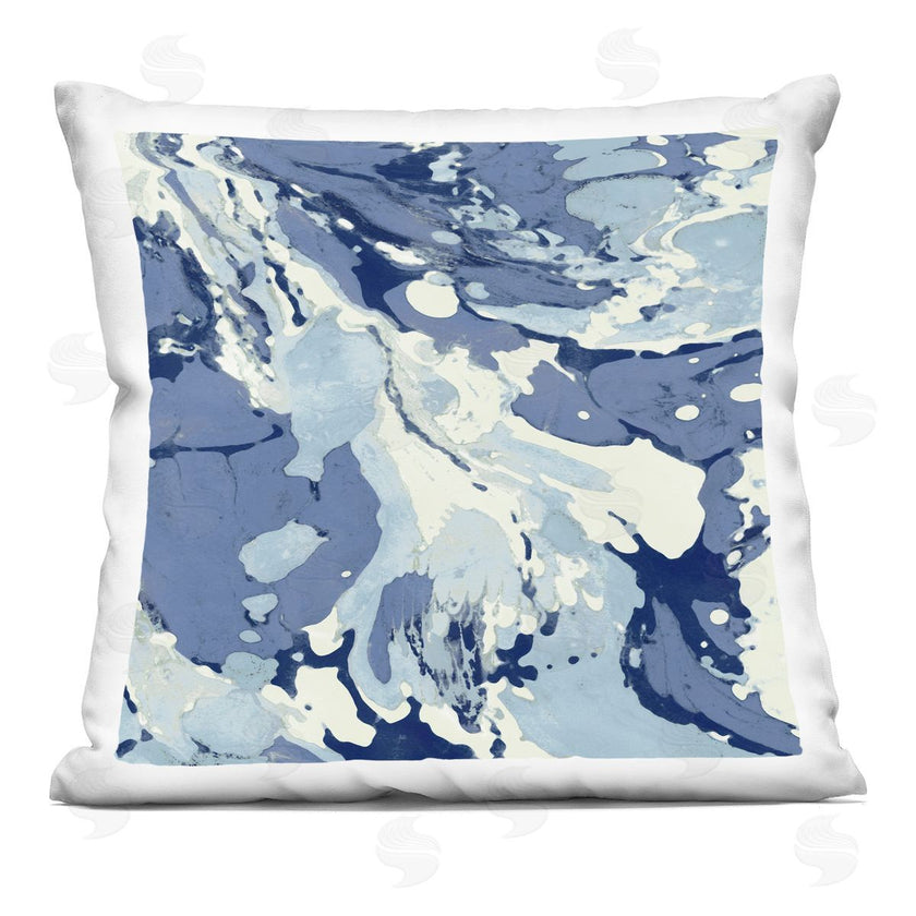 Danielle Carson | Modern Blue Flowing Pattern