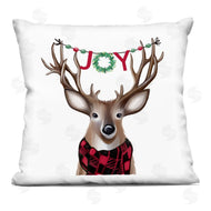 Elizabeth Tyndall | Joy Reindeer Antlers Banner
