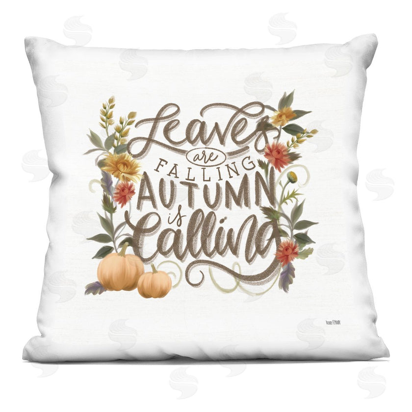 House Fenway | Leaves Falling Autumn Calling Phrase