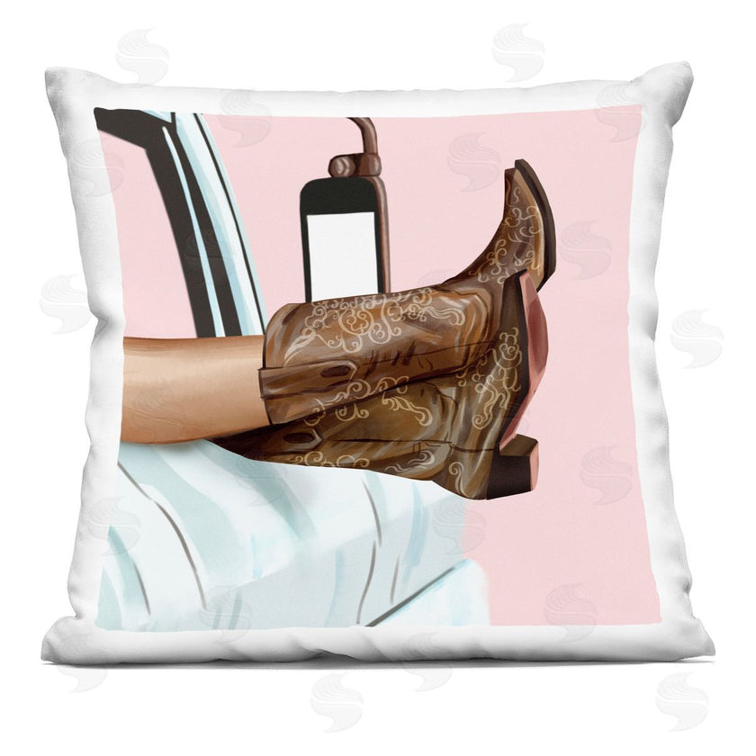 Ziwei Li | Cowboy Boots Girl Truck