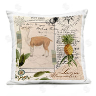 Andrea Haase | Vintage Post Card Llama Collage