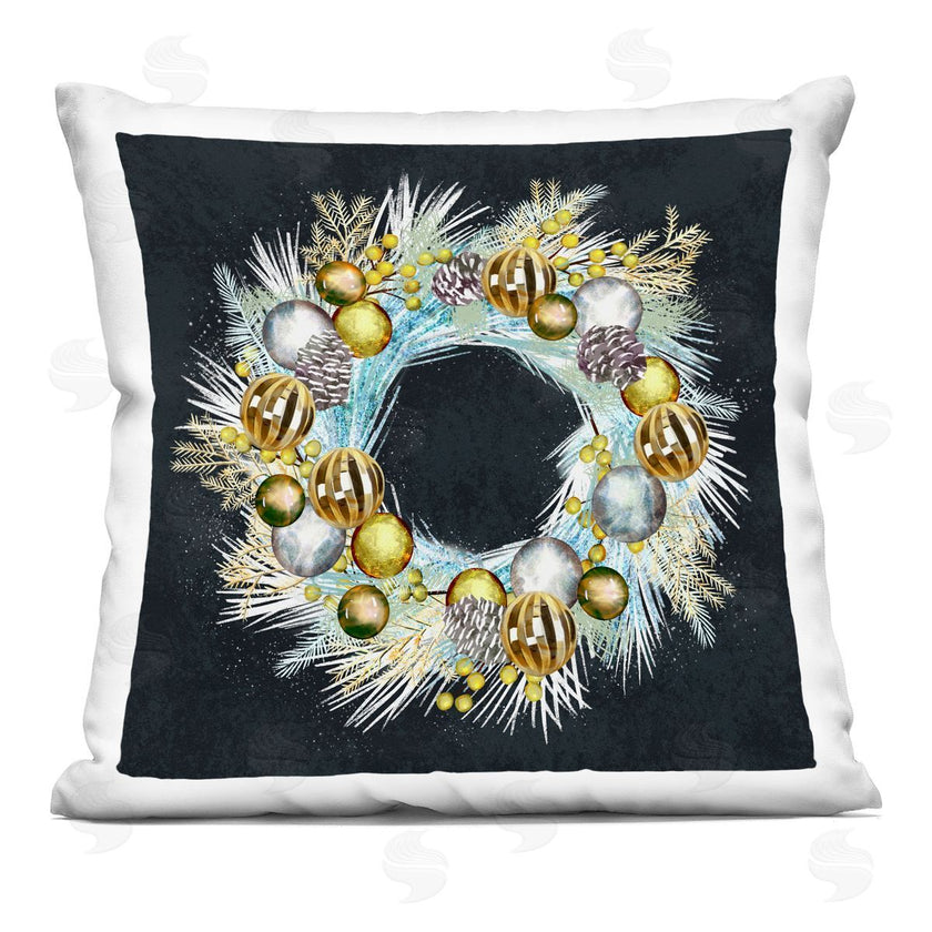 Ziwei Li | Dazzling Holiday Ornament Wreath
