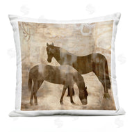 Jason Mann | Rustic Farm Horses Silhouettes