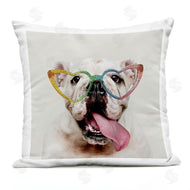Karen Smith | Rainbow Glasses Happy Dog
