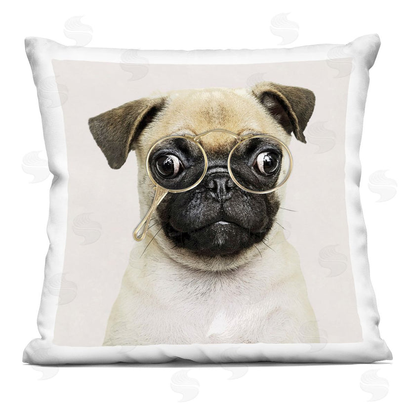 Karen Smith | Funny Pug Glasses Dog