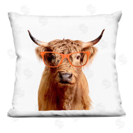 Karen Smith | Fun Highland Cattle Orange Glasses