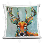 Karrie Evenson | Abstract Deer Vivid Animal