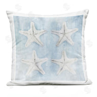 Nina Blue | Starfish Sea Life Pastel Blue