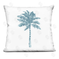 Kristen Drew | Minimal Blue Palm Tree