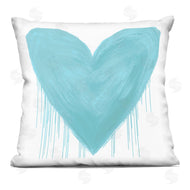 Lindsay Rodgers | Blue Heart Dripping Shape