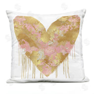 Lindsay Rodgers | Abstract Glam Pink Heart