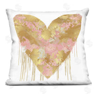 Lindsay Rodgers | Abstract Glam Pink Heart