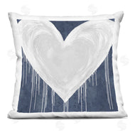 Lindsay Rodgers | Navy & White Heart Shape
