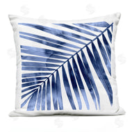 Melonie Miller | Blue Palm Leaf Tropical