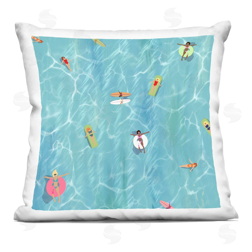 Ashley Singleton | Relaxing Summer Beach Swimming