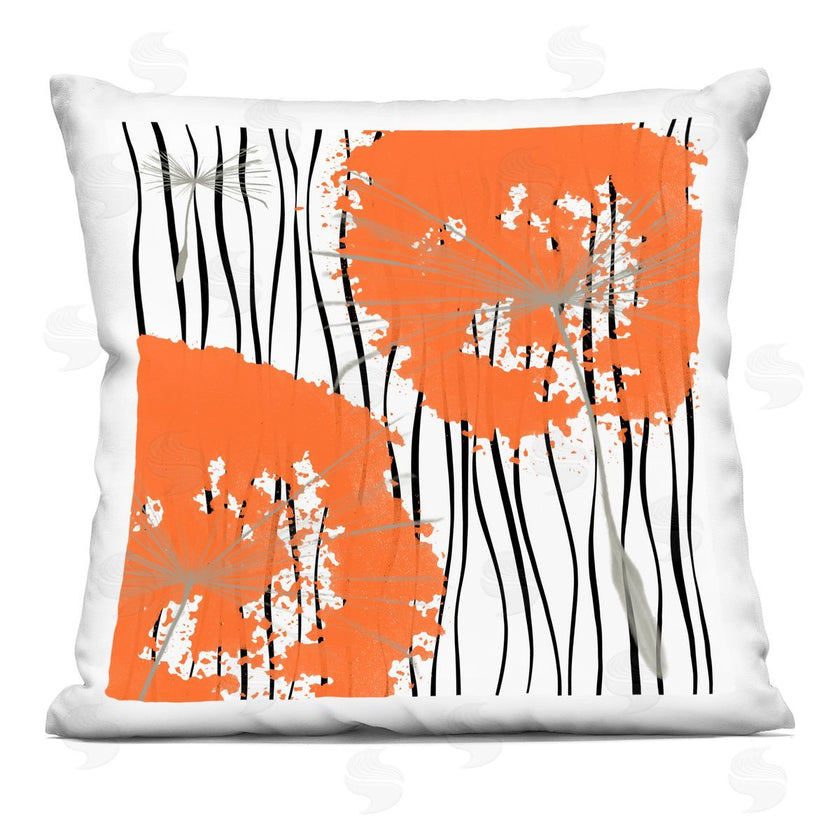 Irena Orlov | Contemporary Orange Dandelion Bloom