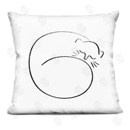 Stupell Studio | Sleeping Cat Line Doodle