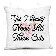 Stupell Studio | Yes I Need These Cats Paw Shapes