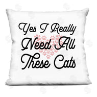 Stupell Studio | Yes I Need These Cats Paw Shapes