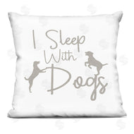 Stupell Studio | I Sleep With Dogs Funny Pet