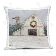 Sara G. Designs | Snowy Country Barn Holiday