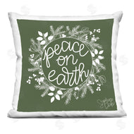 Stephanie Dicks | Peace On Earth Pine Wreath