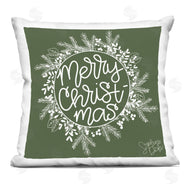 Stephanie Dicks | Merry Christmas Holiday Herb Wreath