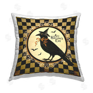 Stephanie Workman Marrott | Checkered All Hallow's Eve Crow