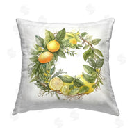 Ziwei Li | Citrus Lemon Botanical Wreath