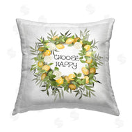 Ziwei Li | Choose Happy Lemon Wreath
