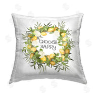 Ziwei Li | Choose Happy Lemon Wreath