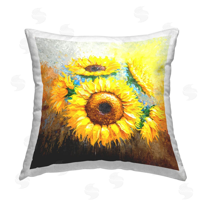 Ziwei Li | Vivid Yellow Sunflower Arrangement