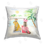 Lanie Loreth | Poolside Leopard Tropical Vacation